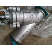 DIN Butt Welded Y Tipo Bellow Seal Globe Valve (WJ65H)